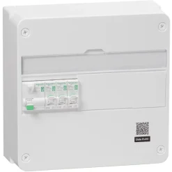 Schneider Electric Tableau Électrique Pré-Équipé-Tableau électrique pré-équipé et pré-câblé 1 rangée 13 modules Resi9 XE