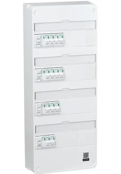 Schneider Electric Tableau Électrique Pré-Équipé-Tableau électrique pré-équipé et pré-câblé T5 + - 4 rangées - 52 modules (17 inclus) Resi9 XP