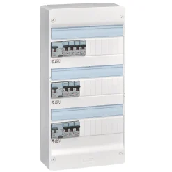 Legrand Tableau Électrique Pré-Équipé-Tableau électrique pré-équipé et pré-câblé 3 rangées