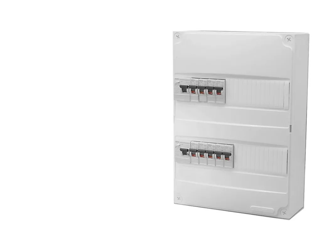 ABB Tableau électrique pré équipé saillie 2 rangées à vis