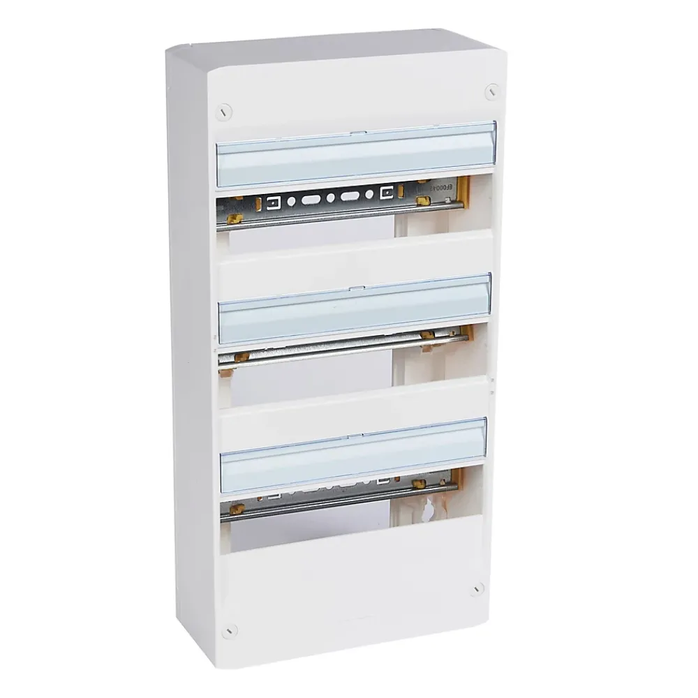 Legrand Tableau Électrique Nu-Tableau électrique à équiper 3 rangées - 39 modules