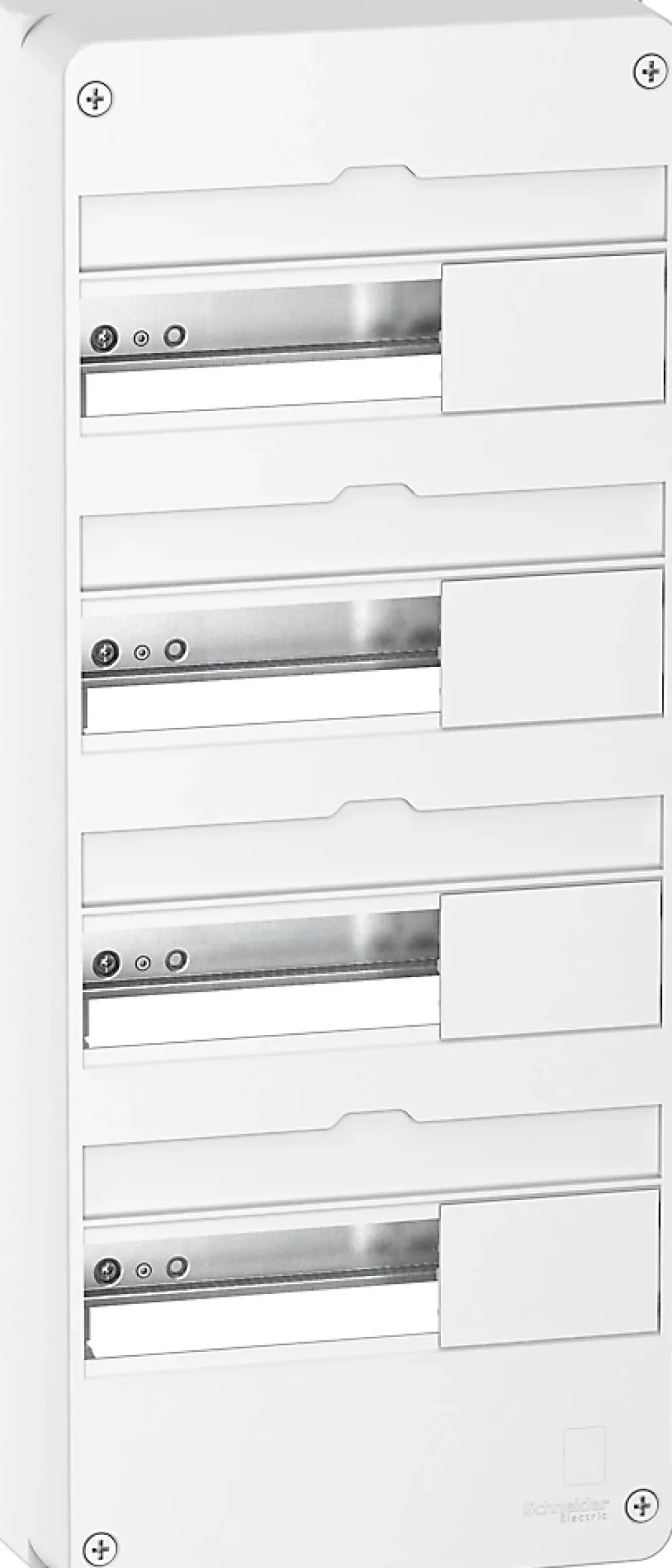 Schneider Electric Tableau Électrique Nu-Tableau électrique 4 rangées - 52 modules Resi9