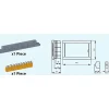 Panasonic Tableau nu encastrable 12 modules porte opaque