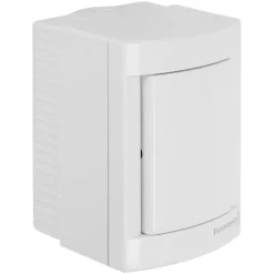 Panasonic Tableau Électrique Nu-Tableau nu saillie 2 modules porte opaque