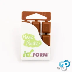 Ruban Adhésif-Tablette plastique thermoformable 20 cm3 Marron