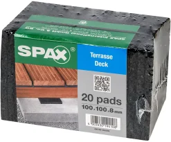 Spax France Vis Pour Terrasse-Tampon protecteur pour terrasse Spax H.8mm x P.20mm