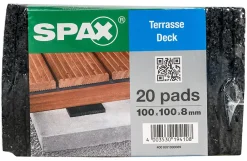 Spax France Vis Pour Terrasse-Tampon protecteur pour terrasse Spax H.8mm x P.20mm