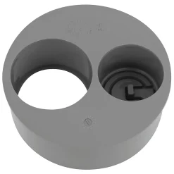 Fitt Tube Et Raccord Pvc-Tampon réduction double operculable ø100 / 50 / 40 mm