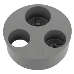 Fitt Tube Et Raccord Pvc-Tampon réduction triple operculable Ø100 / 40 / 32 / 32 mm