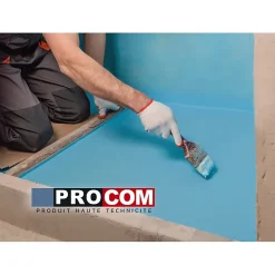 Procom Étanchéité sous carrelage , douche, salle de bain, pièce d'eau-10 litres--PRO COM