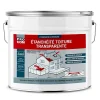 Procom Etanchéité Du Mur Intérieur-Étanchéité transparente polyuréthane - Résine d'étanchéité transparente toiture, véranda, verrière, serre -10 litres-Transpa