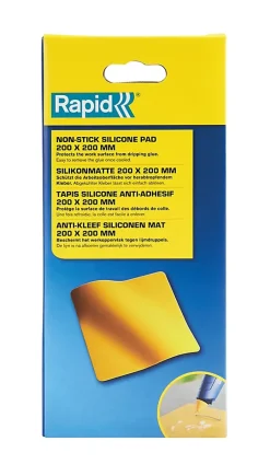 Rapid Tapis de protection en silicone anti-adhésif, 20 x 20 cm