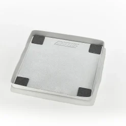 Mottez Tapis de rétention d'eau et anti vibration pour machine à laver à chargement frontal 62 x 62 x 5 cm