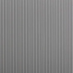 Floordirekt Patin, Feutre Et Embout-Tapis en caoutchouc Miniripp Gris 120 x 250 cm -