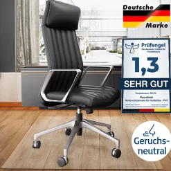 Floordirekt Patin, Feutre Et Embout-Tapis Neo Protecteur pour Sol et Chaises de Bureau, 75 x 100 cm -