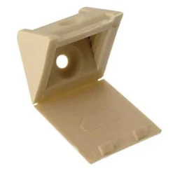 Diall Equerre De Fixation-4 Taquets équerre pin L. 23 x H. 23 x P. 24 mm