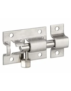 Thirard Targette, inox, pêne diamètre 6mm, 26x38mm -