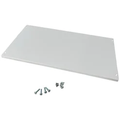 Ide Tcm300f Plastron Plein Fixe Métal 300mm - Compatible Coffret Atlantic Et Atlantic Plus