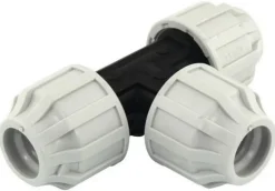 Fitt Té à compression PEHD Ø25 mm 16bar