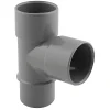 Fitt Tube Et Raccord Pvc-Té de branchement mâle femelle 87° ø32 mm