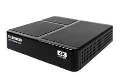 Telefunken - Récepteur TNT UHDR10 pour télévision numérique terrestre UHD 4K - 1000 canaux - PVR - Tuner TNT UHD/SD/HD/UHD/2K/4K