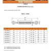 Vis Express Tendeur oeil crochet M16X250 Oeil 16 Inox A4 - 1 pièce