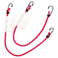 Diall 2 tendeurs élastiques à crochet rouge Ø8 mm x 0,6 m