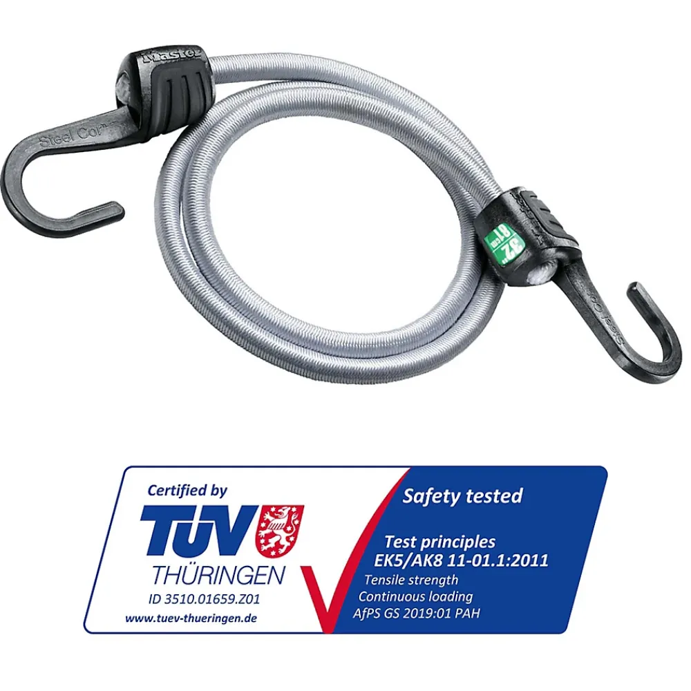 Master Lock Tendeur, Sandow Et Élastique-Tendeur Steelco de 80 cm x 9,5 mm