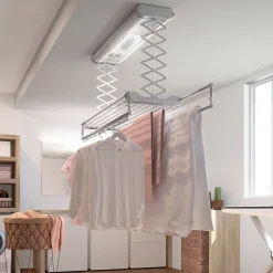 Foxydry Étendoir électrique plafond alu 160x57x30cm Air 150