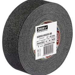 Tesa Comfortable Bande antidérapante R13 18 m x 50 mm noir/jaune
