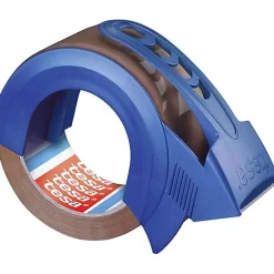 Tesa pack Solid & Strong 66 m x 50 mm avec dérouleur bleu et marron
