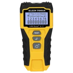Klein Testeur câble LAN CAT 5e 6 6A RJ45 LCD Tools VDV526-200