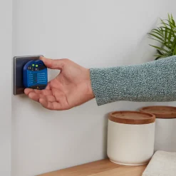 Diall Testeur De Tension-Testeur de prise de poche Bleu et noir