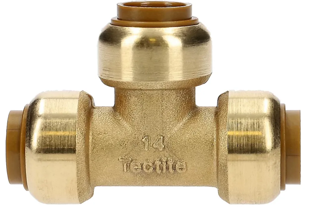 Aalberts Ips Té égal triple femelles TECTITE CLASSIC pour tube cuivre D14 - - 4750563