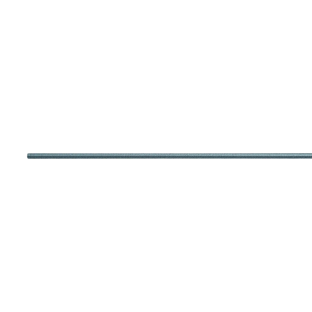 Diall Tige Filetée-Tige filetée brillante zinguée diamètre 8 mm x 1 m