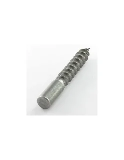 Vis Express Tirefond Sans tête 6X35 Filetée sur 19 Acier brut - 30 pièces