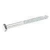 Diall Tirefond-Tirefonds DIN 571 zingués 5x30 mm - 10 pièces