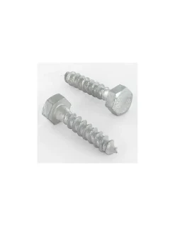 Vis Express Tirefonds 16X80 Forte tenue à la corrosion Acier galvanisé à chaud - 5 pièces