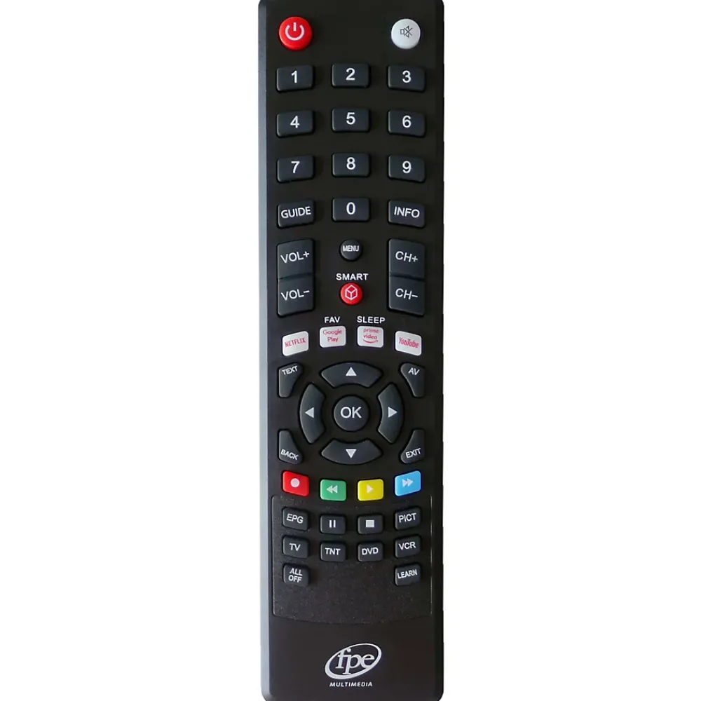 Fpe Multimedia Télécommande programmation universel 4 en 1 Optex noir