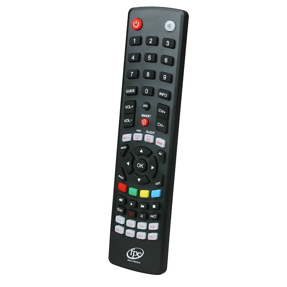 Fpe Multimedia Télécommande programmation universel 4 en 1 Optex noir