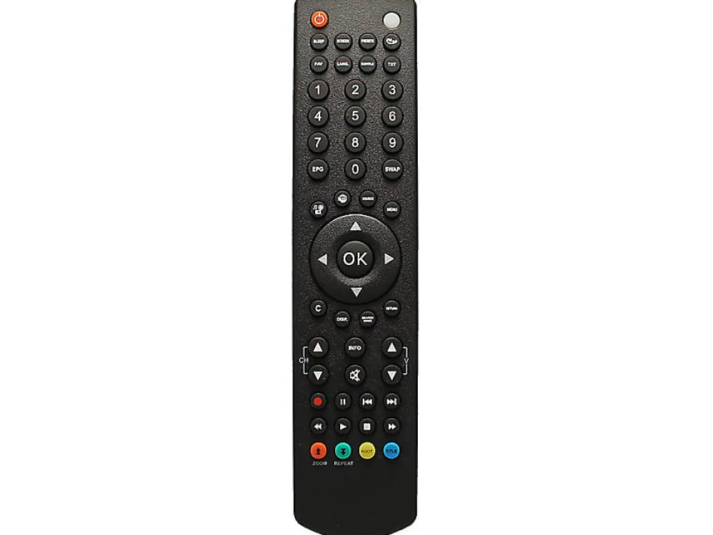 Vestel Décodeur Tnt, Télécommande Et Transmetteur-Télécommande TV de remplacement Pour TECHWOOD TKD5510DVX 10069036