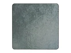 Tôle acier galvanisé lisse Ep. 0,5 mm, 100 x 50 cm