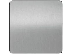 Tôle-Tôle aluminium anodisé lisse argent brossé 50 x 25 cm
