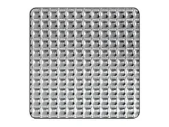 Tôle-Tôle aluminium brut diamant Ep. 0,5 mm, 100 x 50 cm