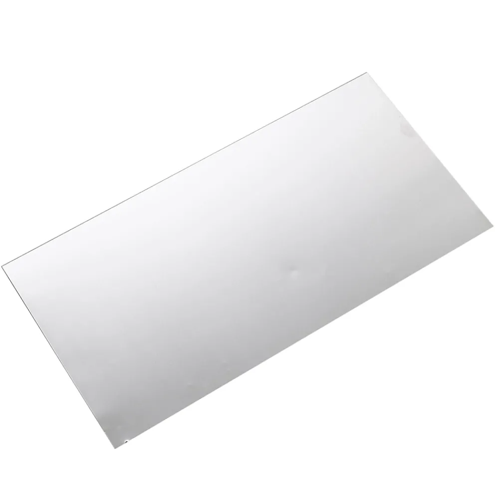 Tôle aluminium brut lisse Ep. 0,5 mm, 50 x 25 cm