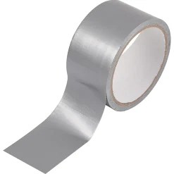 Toile de réparation grise, 50 mm x 10 m - 2 rouleaux