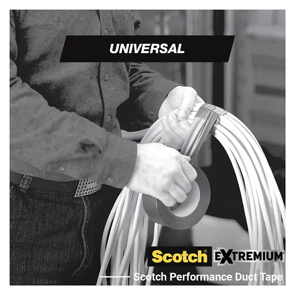 Scotch Toile de réparation universel gris, 48mm x 25 m