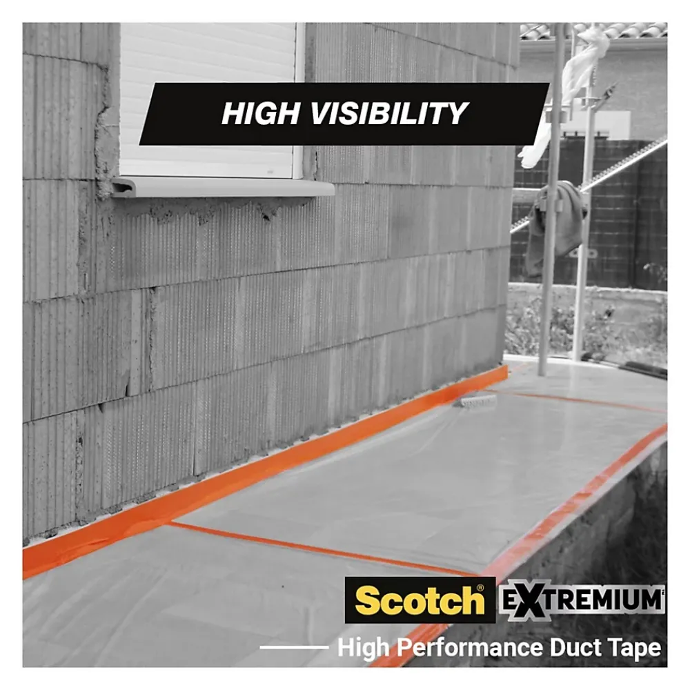 Scotch Ruban Adhésif-Toile de réparation universel orange, 48mm x 25 m - 2 rouleaux