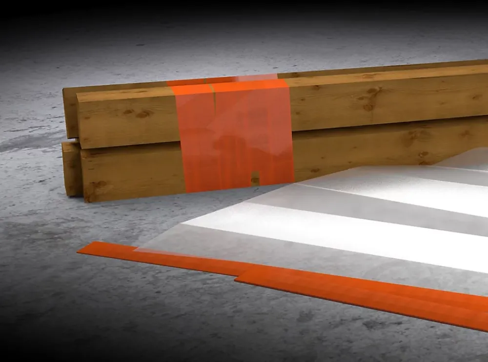 Scotch Ruban Adhésif-Toile de réparation universel orange, 48mm x 25 m - 2 rouleaux