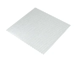 CQFD Tole perforée aluminium brut 50 x 25 cm